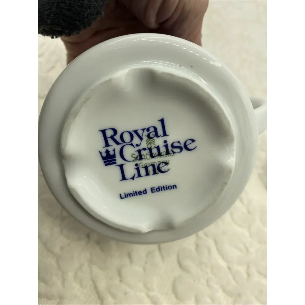 M.S Star Odyssey Coffee Cup/Mug- Royal Cruise Line Limited Edition 3.74” Tall